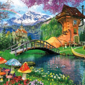 Clementoni - The Old Shoe House 500 Piece Puzzle