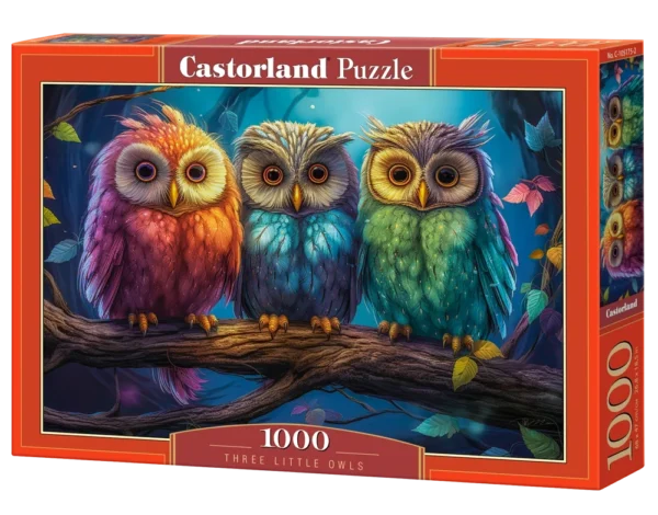 Castorland - Three Little Owls 1000 Piece Puzzle - Image 2