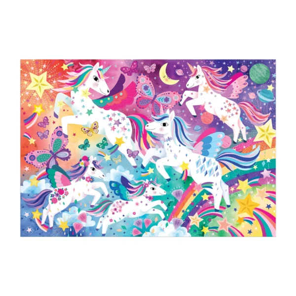 Mudpuppy - Unicorn Magic 100 Piece Puzzle - Image 2