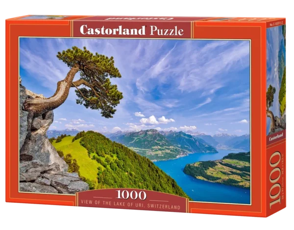 Castorland - View of the Lake of Uri, Switzerland 1000 Piece Puzzle - Image 2