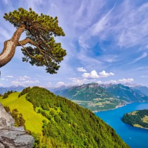 Castorland - View of the Lake of Uri, Switzerland 1000 Piece Puzzle