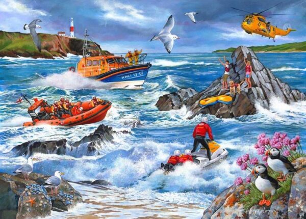 House of Puzzles - Against the Tide 1000 Piece Puzzle