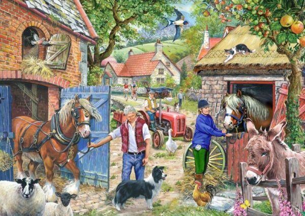 House of Puzzles - Appletree Lane 1000 Piece Puzzle