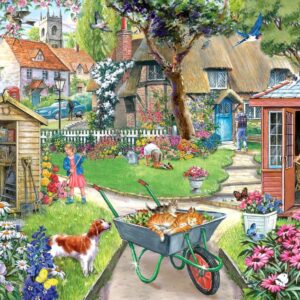 House of Puzzles - Bloomin Lovely 500 Large Piece Puzzle