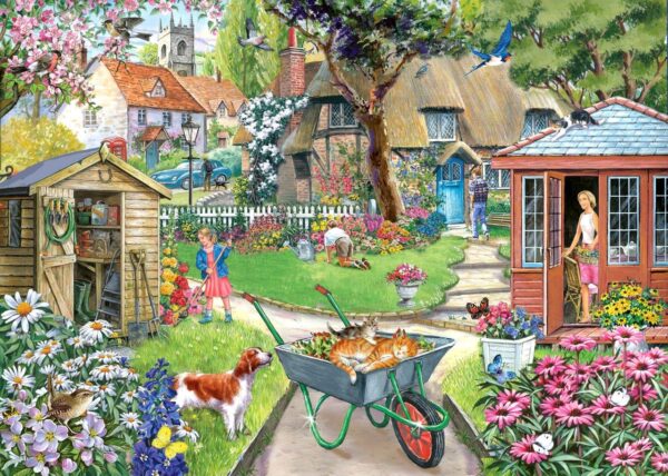 House of Puzzles - Bloomin Lovely 500 Large Piece Puzzle