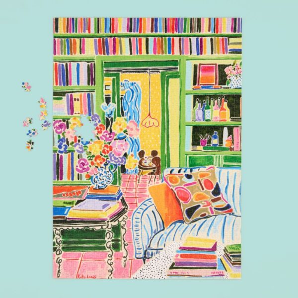 WerkShoppe - Books & Bouquet 1000 Piece Puzzle - Image 5