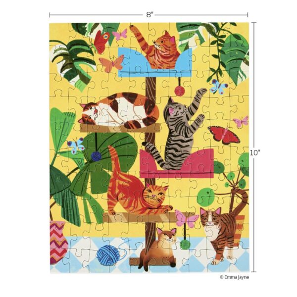 Werkshoppe Snax - Cat Tree 100 Piece Puzzle - Image 2