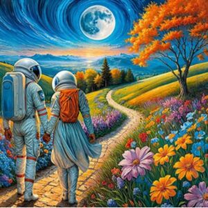 Cherry Pazzi - Cosmic Love 1000 Piece Puzzle