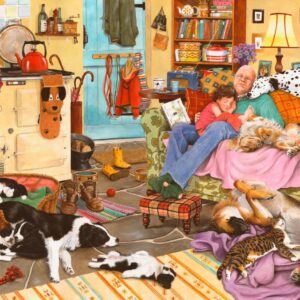 House of Puzzles - Dog Tired 1000 Piece Puzzle