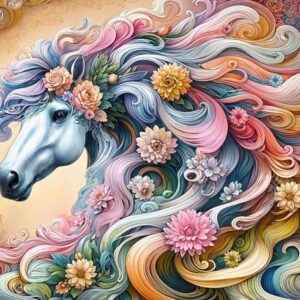 Cherry Pazzi - Dream Horse 1000 Piece Puzzle