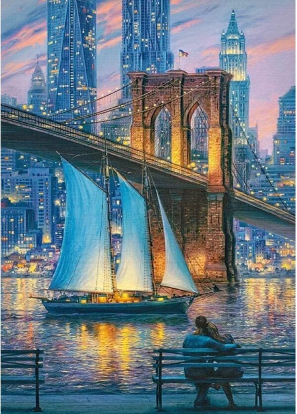 Cherry Pazzi - Dream for Two in New York 1000 Piece Puzzle