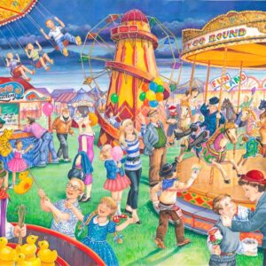 House of Puzzles - Fairground Rides 250 Large Piece Puzzle
