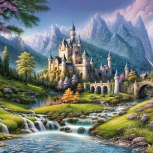 Cherry Pazzi - Fairy Castle 500 Piece Puzzle