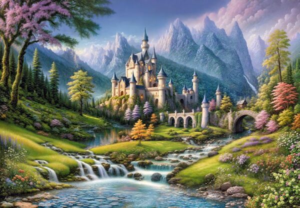 Cherry Pazzi - Fairy Castle 500 Piece Puzzle