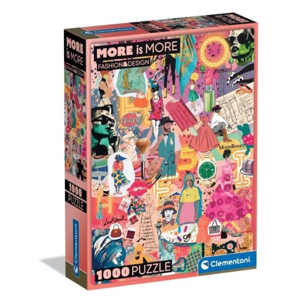 Clementoni - More is More, Fashion & Design 1000 Piece Puzzle - Image 2