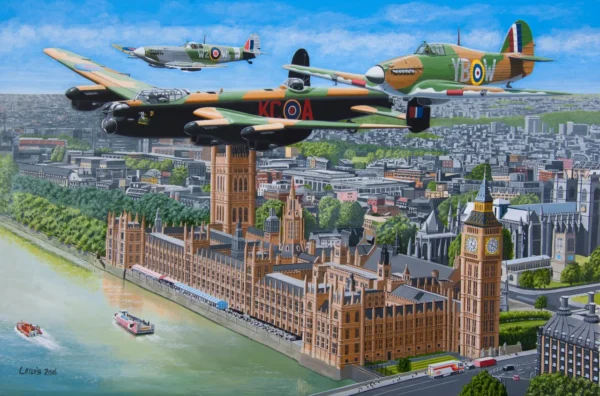 House of Puzzles - Fly Past 500 Piece Puzzle