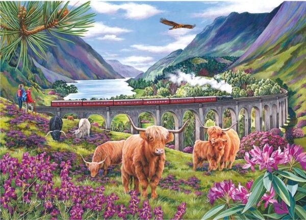 House of Puzzles - Glenfinnan Ladies 1000 Piece Puzzle