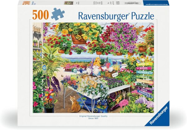 Ravensburger - Glorious Garden Centre 500 Piece Puzzle - Image 2