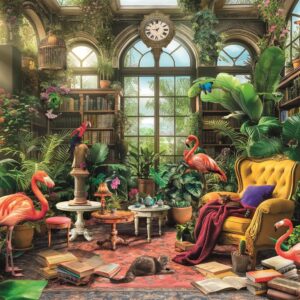 Clementoni - Greenhouse Library 1000 Piece Puzzle