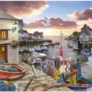 House of Puzzles - Harbour lights 250 Large Piece Puzzle