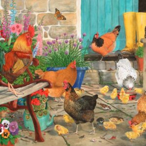 House of Puzzles - Hen Pecked 1000 Piece Puzzle