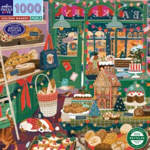 eeBoo - Holiday Bakery 1000 Piece Puzzle