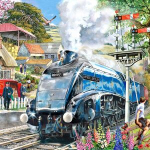House of Puzzles - Knight Train 500 Large Piece Puzzle