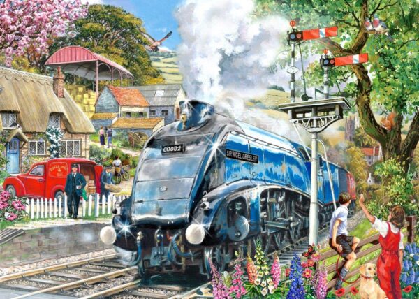 House of Puzzles - Knight Train 500 Large Piece Puzzle