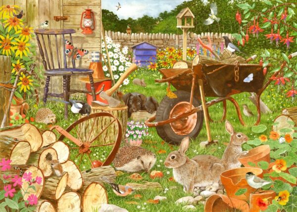 House of Puzzles - Like Rag Tag and Bobtail 1000 Piece Puzzle
