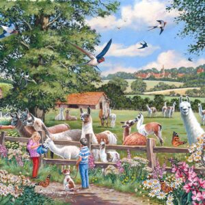 House of Puzzles - Llama Mamas 1000 Piece Puzzle