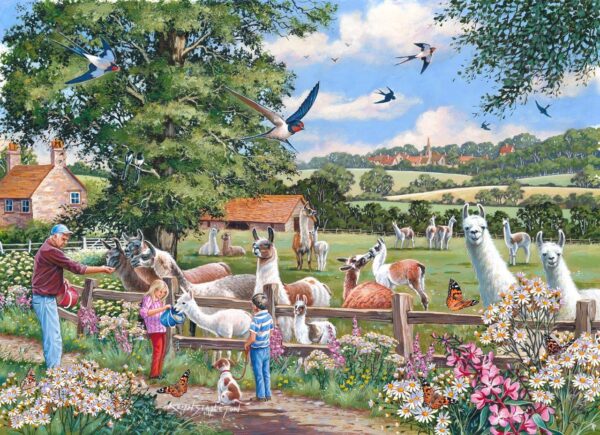 House of Puzzles - Llama Mamas 1000 Piece Puzzle