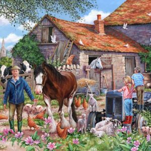 House of Puzzles - MacDonalds Farm 500 Large Piece Puzzle