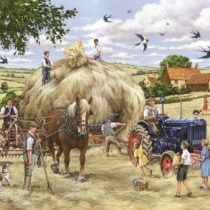 House of Puzzles - Making Hay 500 Large Piece Puzzle