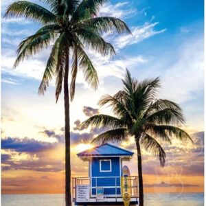 Clementoni - Miami Beach Florida 500 Piece Puzzle