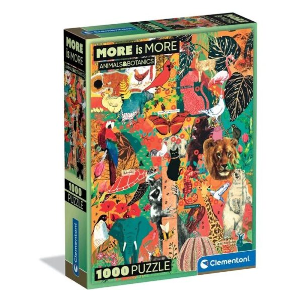 Clementoni - More is More, Animal & Botanics 1000 Piece Puzzle - Image 2
