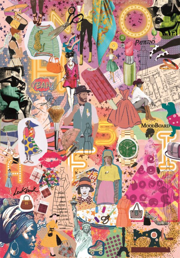 Clementoni - More is More, Fashion & Design 1000 Piece Puzzle