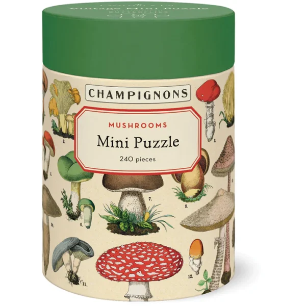 Cavallini & Co - Mushrooms 240 Piece Mini Puzzle