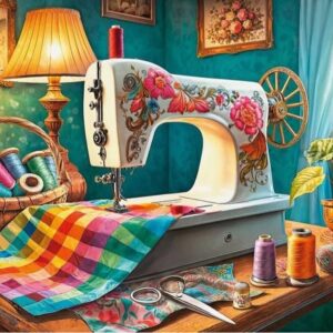 Cherry Pazzi - My Sewing Corner 1000 Piece Puzzle