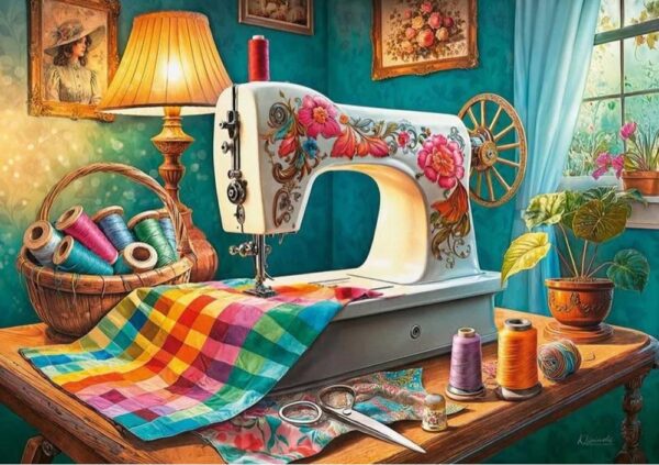 Cherry Pazzi - My Sewing Corner 1000 Piece Puzzle