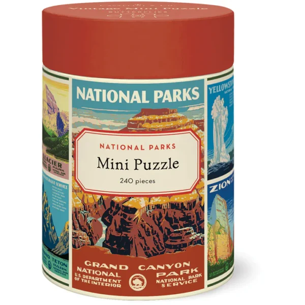 Cavallini & Co - National Parks 240 Piece Mini Puzzle
