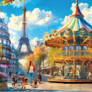 Cherry Pazzi - Paris Day Out 500 Piece Puzzle