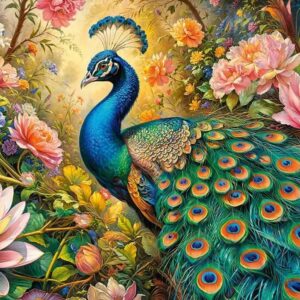 Cherry Pazzi - Peacock's Paradise 1000 Piece Puzzle
