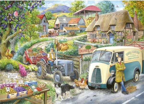 House of Puzzles - Plum Jam 500 Piece Puzzle