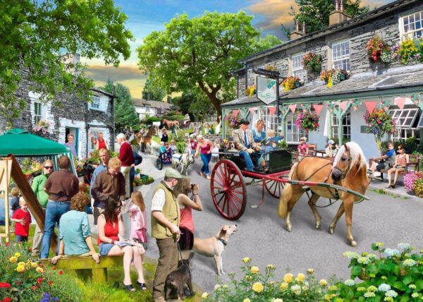 House of Puzzles - Pony Parade 500 Large Piece Puzzle