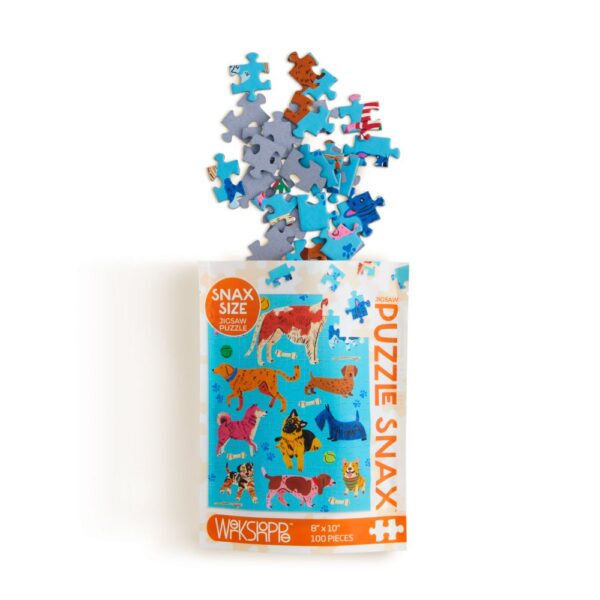 Werkshoppe Snax - Pooches Playtime 100 Piece Puzzle