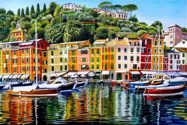 House of Puzzles - Portofino on Reflection 1000 Piece Puzzle