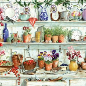 House of Puzzles - Posies & Produce 1000 Piece Puzzle