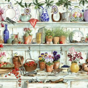 House of Puzzles - Posies & Produce 500 Large Piece Puzzle