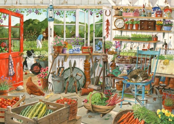 House of Puzzles - Potting Shed 1000 Piece Puzzle