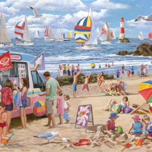 House of Puzzles - Regatta Day 500 Large Piece Puzzle